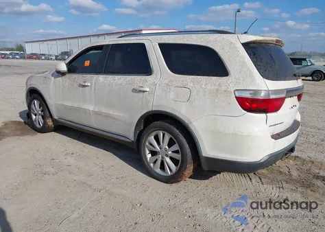 2012 Dodge Durango Crew from USA, damaged, VIN 1C4RDHDG7CC257225